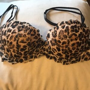 COPY - NWOT leopard lace bra